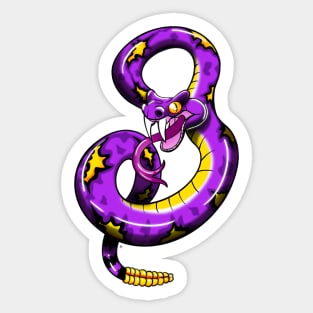 Psycodelic Rattlesnake Sticker